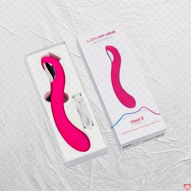 Lovense Osci 2 cao cấp rung không giới hạn qua ĐT chống nước 100%