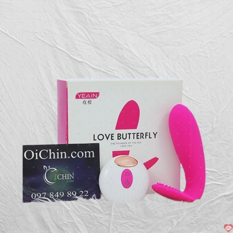 YEAIN - Love Butter Fly rung 2 đầu 10 chế độ từ xa cao cấp