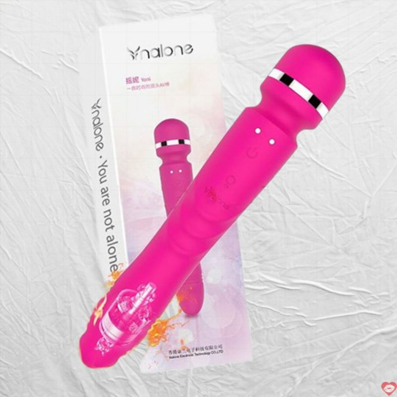 Chày Rung Ngoáy Hai Đầu Cao Cấp Nalone Yoni