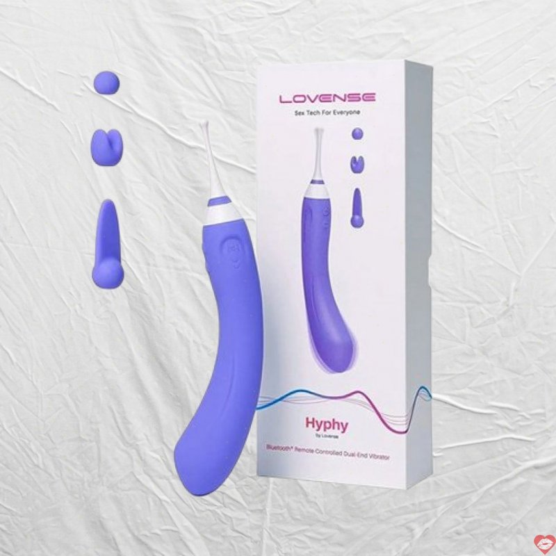 Máy massage 2 đầu kích thích đa điểm Lovense Hyphy – Điều khiển qua app