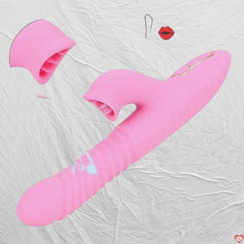 Dụng cụ massage điểm G và âm vật đa năng Dibe – Rung ngoáy thụt liếm sưởi ấm
