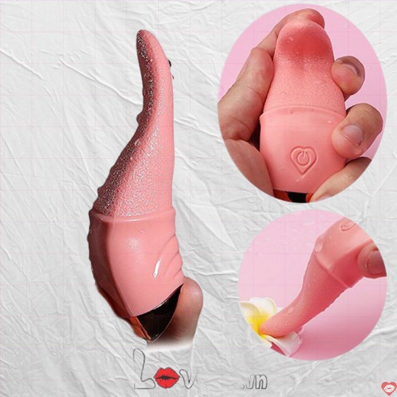 Lưỡi liếm âm đạo rung đa chế độ và sưởi ấm JIUAI