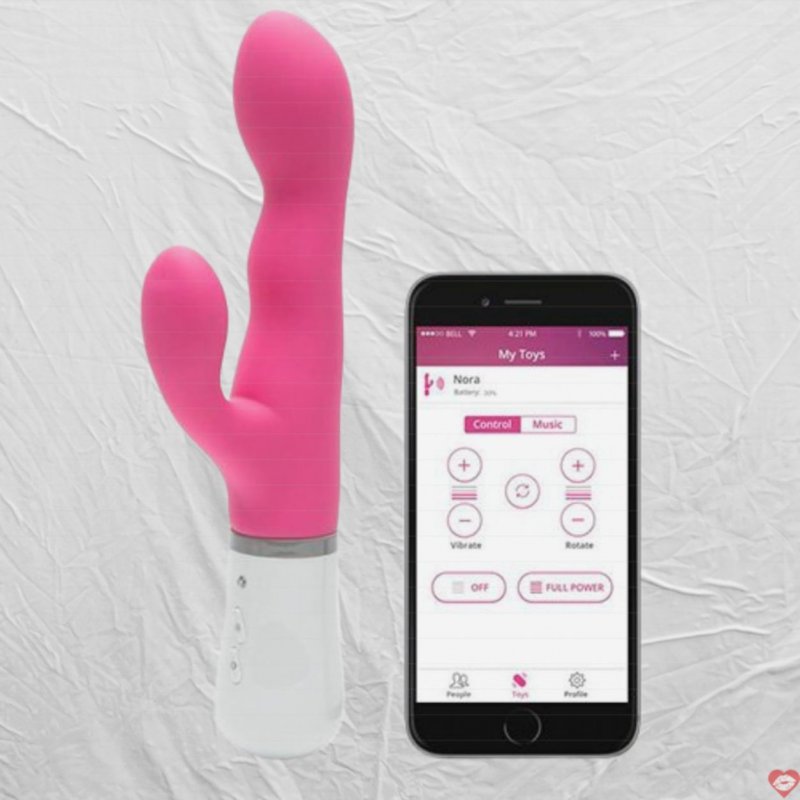 Dụng cụ massage điểm G cao cấp Lovense Nora điều khiển qua app