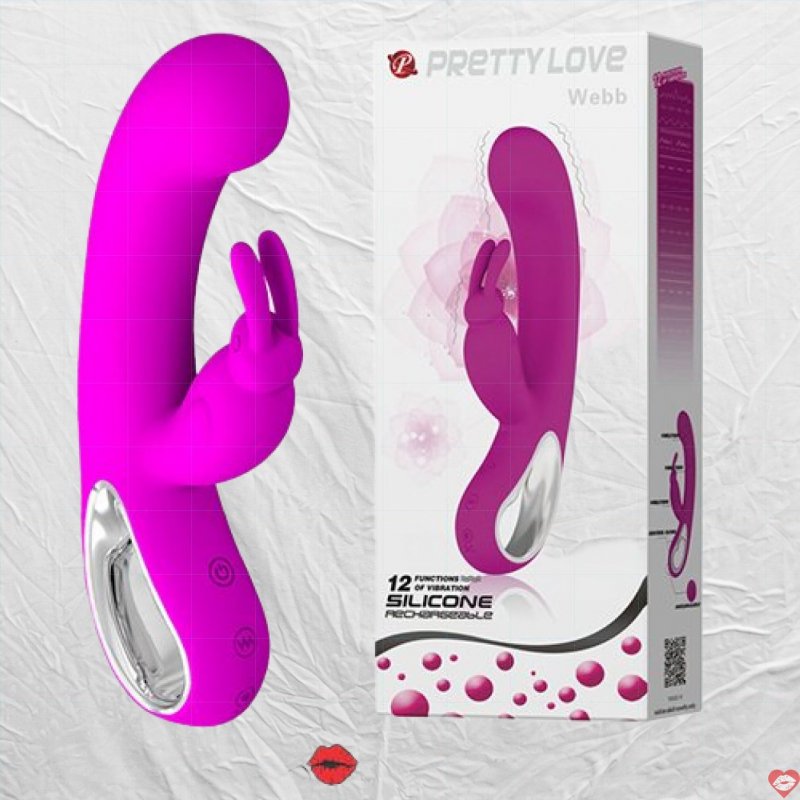 Dụng cụ kích thích âm vật và điểm G Pretty Love Webb