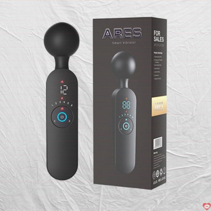 Chày rung kích thích âm đạo cao cấp có sưởi ấm Ares Smart Vibrator