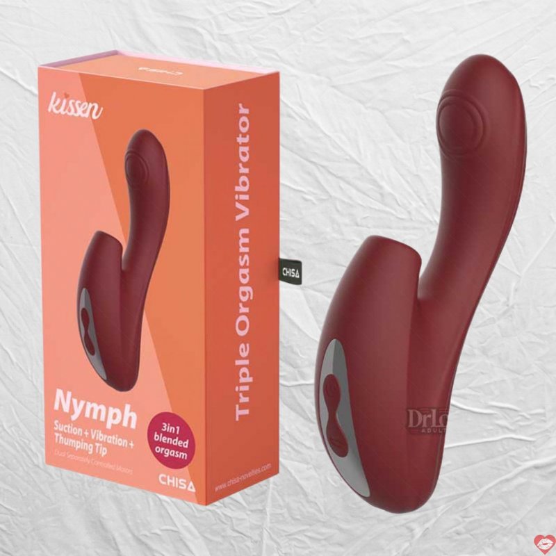 Máy Rung Kissen Nymph Rung Hút 3in1 Kích Thích