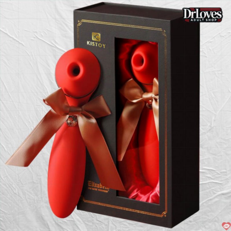 Máy Rung Hút Massage Kisstoy Elizabeth 2in1 Cao Cấp