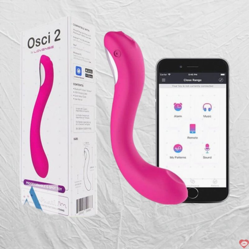 Lovense Osci 2 Máy rung điểm G cao cấp điều khiển bằng smartphone