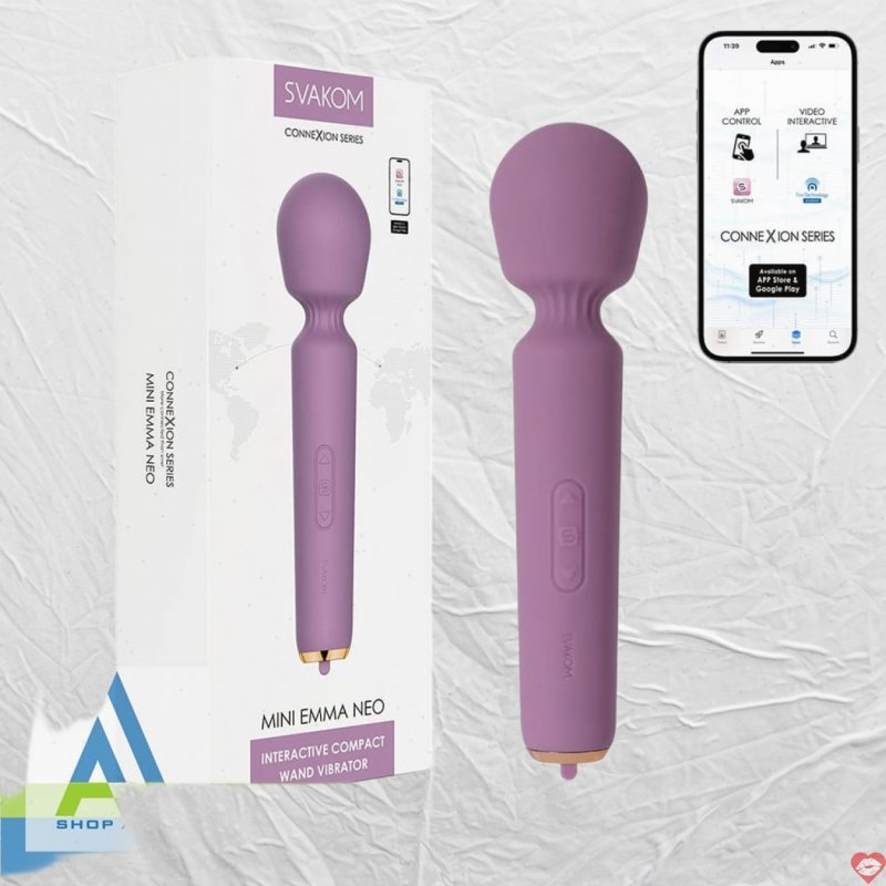 Chày rung mát xa kết nối App Svakom Mini Emma Neo