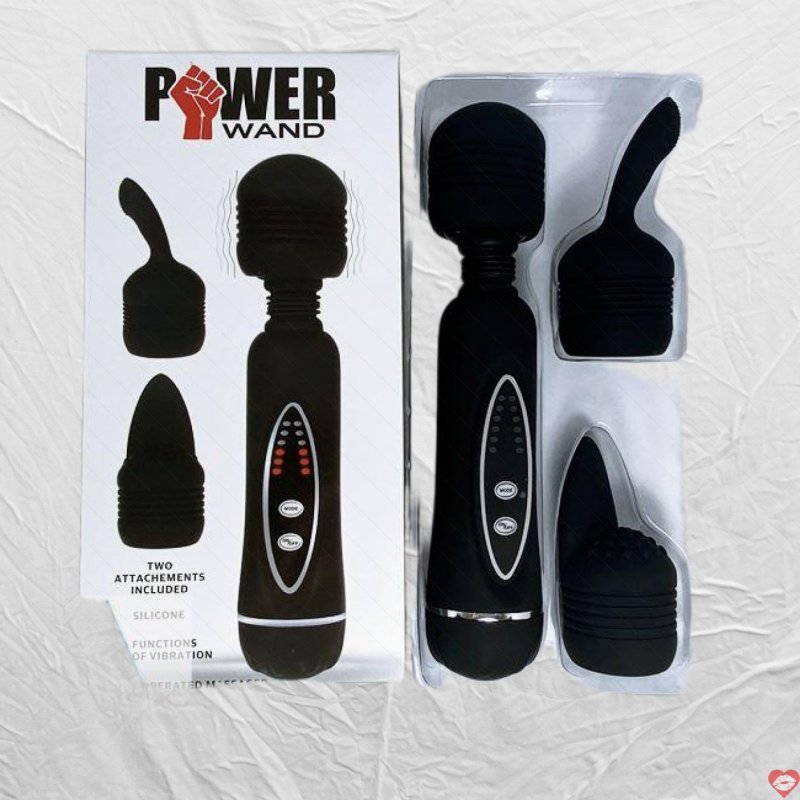 Chày rung massage vùng kín 12 chế độ Power Wand