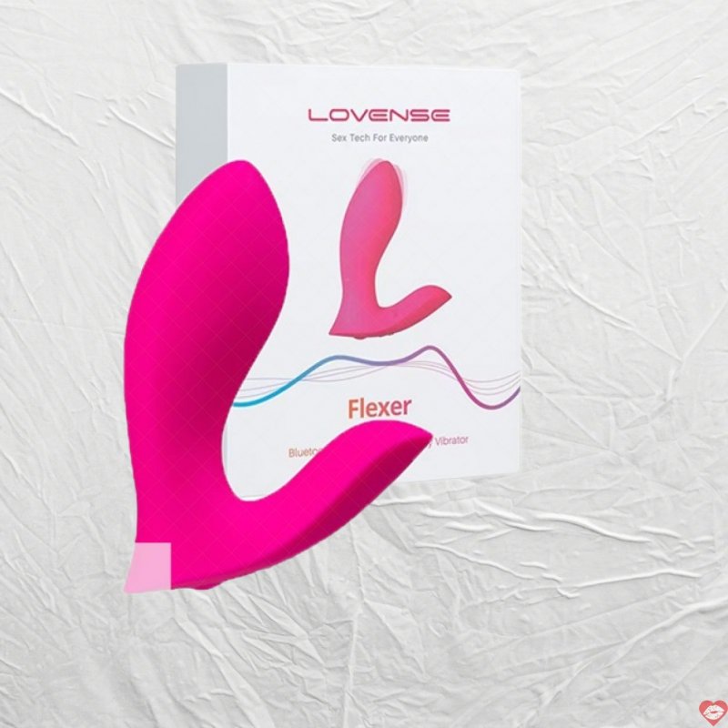 Lovense Flexer máy massage điểm G 2 đầu rung chuyển động