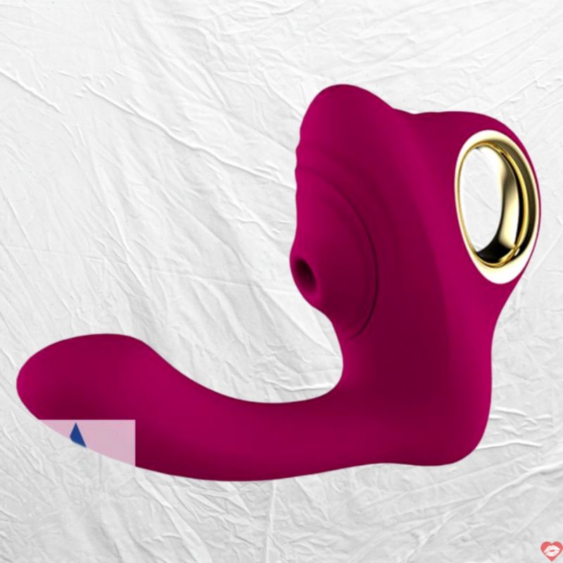 Máy rung hút sưởi ấm 2 đầu kích thích âm vật và điểm G Leten Wang Chao