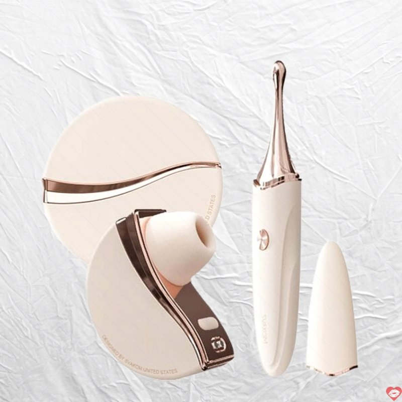 Svakom Meet Fleur bộ dụng cụ tình dục nữ rung hút kết nối App
