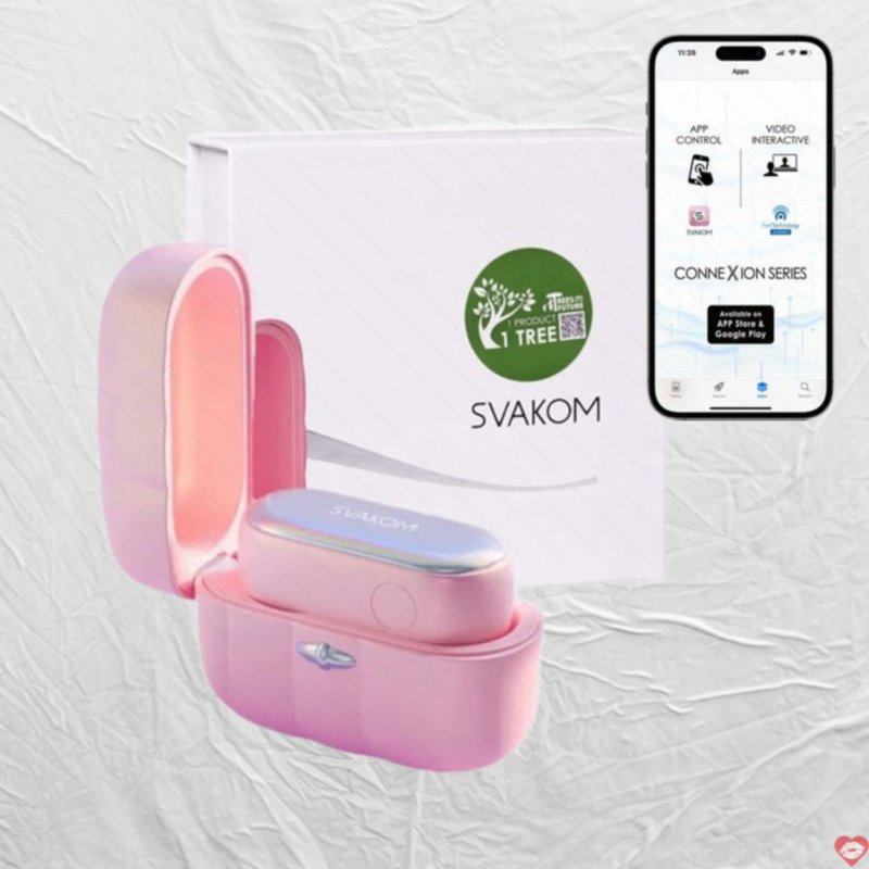 Máy rung hút âm vật mini có sưởi ấm kết nối App Svakom Mimiki