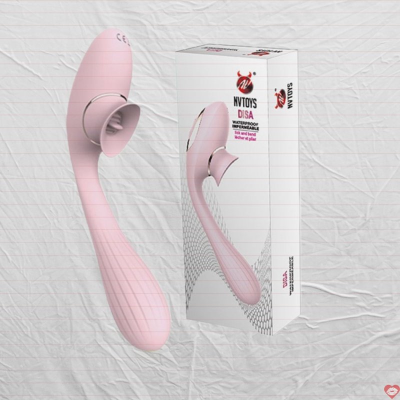 Máy thủ dâm cho nữ siêu rung liếm vùng kín Nvtoys Disa