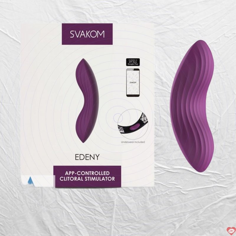 Máy trứng rung mini gắn quần lót điều khiển qua app Svakom Edeny