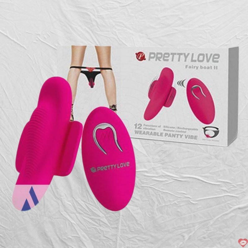 Quần sịp rung điều khiển từ xa Pretty Love Fairy Boat 2