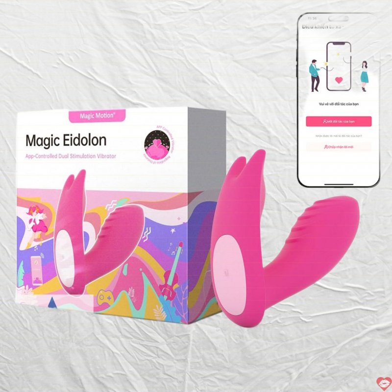 Máy rung public điều khiển bằng điện thoại Magic Motion Eidolon