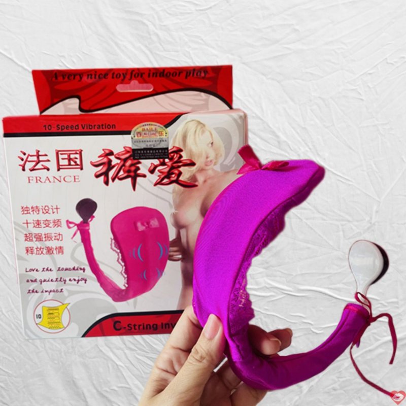 Quần chip rung kích thích vùng kín phái nữ Baile C-String