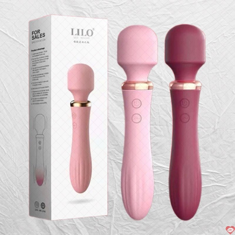 Chày rung massage âm đạo Lilo 2 đầu kích thích điểm g