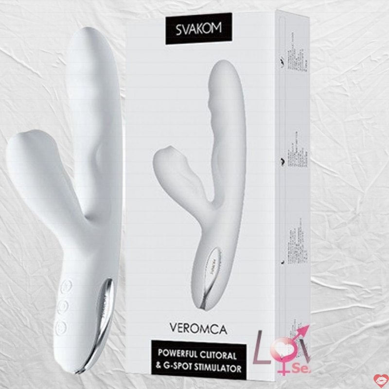 Dương vật giả cao cấp Svakom Veromca rung thụt bú sưởi ấm