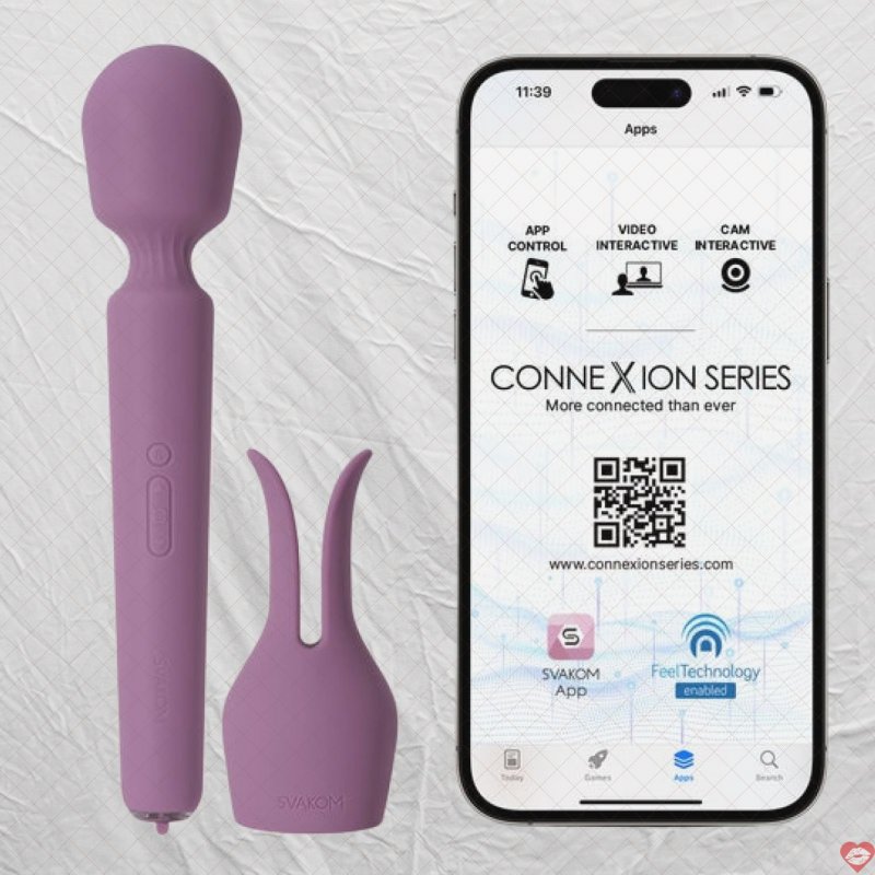 Chày rung cỡ lớn siêu mạnh Svakom Emma Neo 2 điều khiển qua App