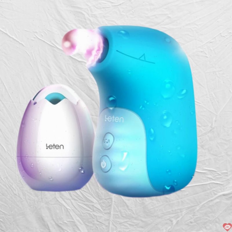 Máy rung bú mini khủng long Leten cực phê