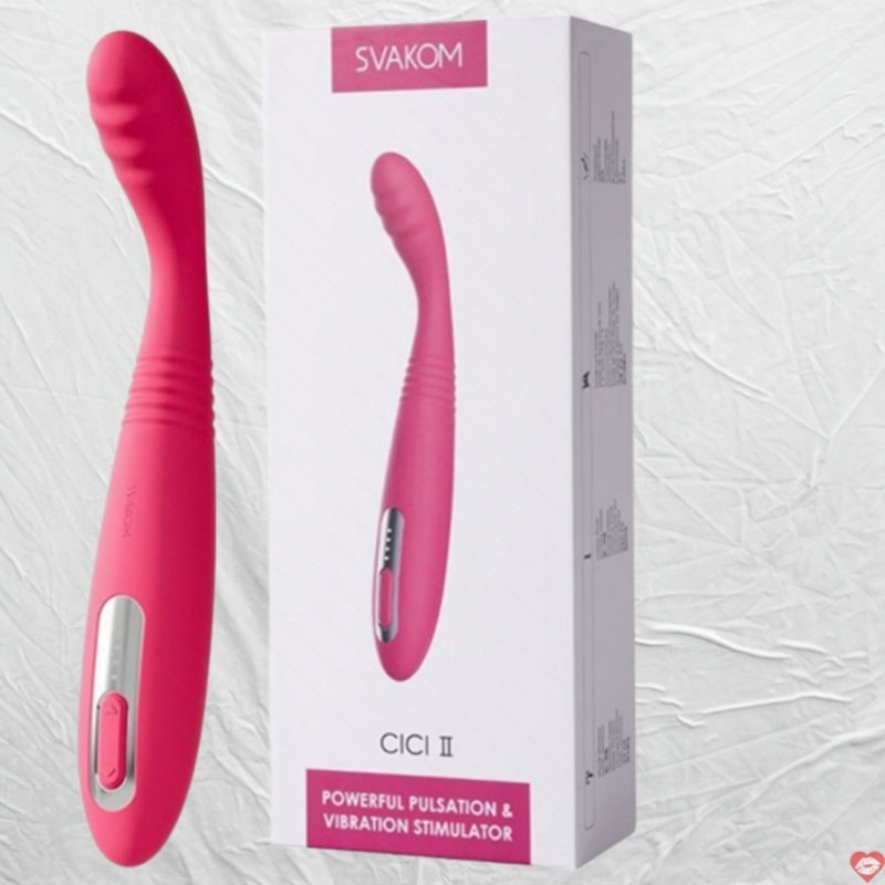 Ngón tay mini kích thích điểm G Svakom Cici II rung thụt cực phê