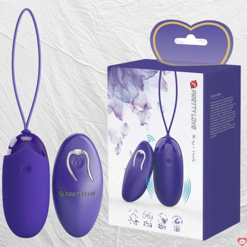 Trứng rung điều khiển từ xa Prettylove Berger Youth trẻ trung bền bỉ 12 chế độ