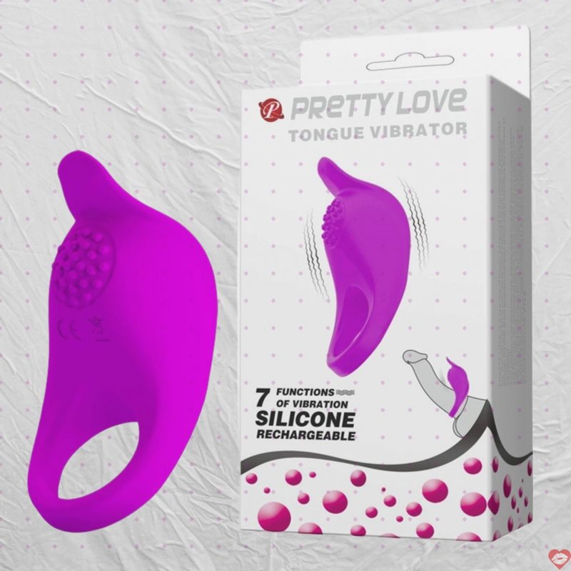 Vòng đeo dương vật Prettylove rhino BI-210151 rung mạnh mẽ