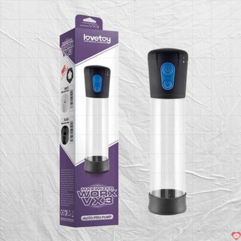 Máy Tập Tăng Kích Thước Dương Vật Lovetoy Maximizer Worx VX3 