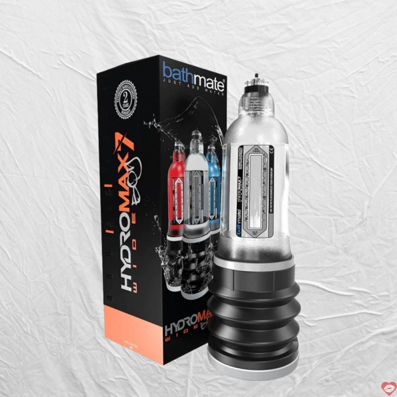 Bathmate Hydromax 7 Wide Boy Crystal Clear chính hãng giá tốt 