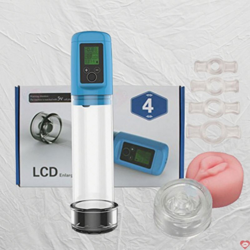 Máy tập dương vật tự động LCD tăng kích thước hiệu quả 