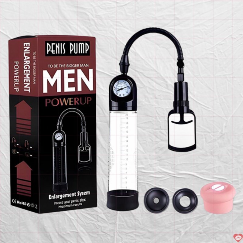 Máy Tập Dương Vật Powerup Đồng Hồ Áp Suất - Tăng Kích Thước 