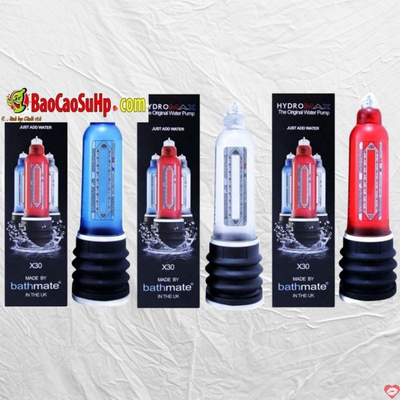 Máy Tập Dương Vật Bathmate Hydromax X30 Chính Hãng Anh Quốc 