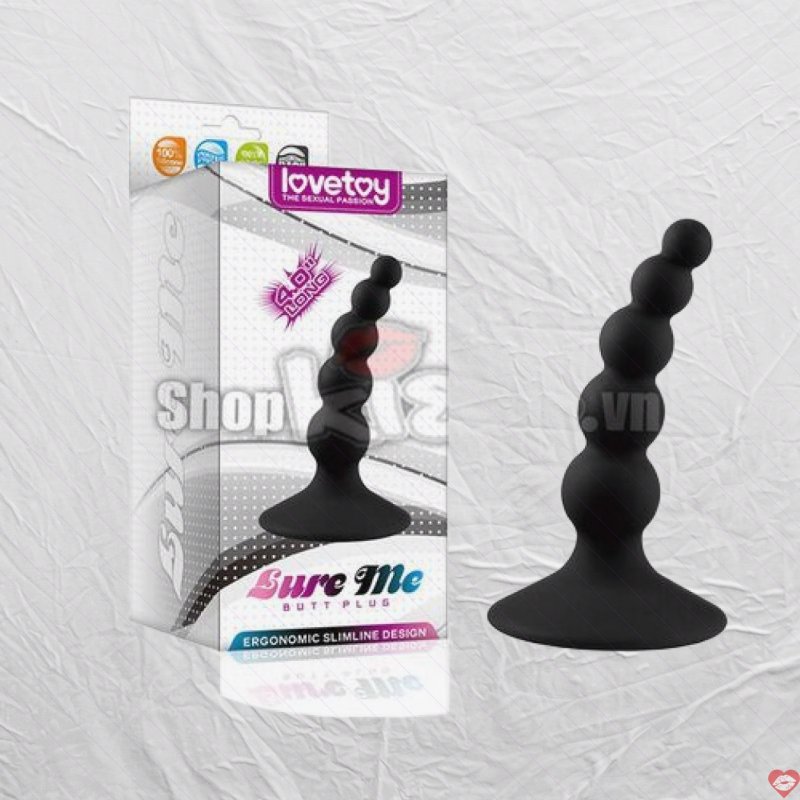 Cây xoắn bi Lovetoy Lure Me siêu kích thích hậu môn, hương vị lôi cuốn 