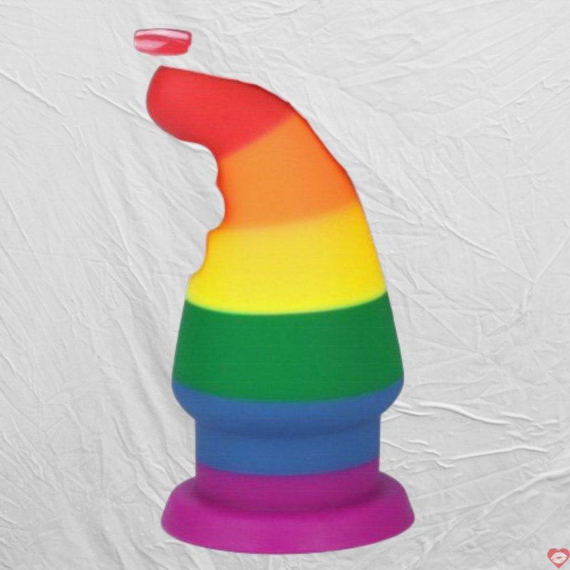 Phích cắm hậu môn silicone Lovetoy Prider 6.0 đa sắc hấp dẫn 