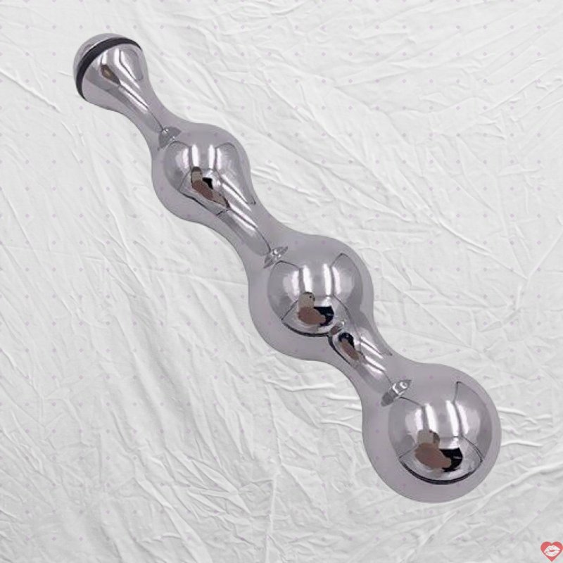 Kích Thích Hậu Môn Kim Loại Anal Plug Beads Sang Trọng Hút Hồn 