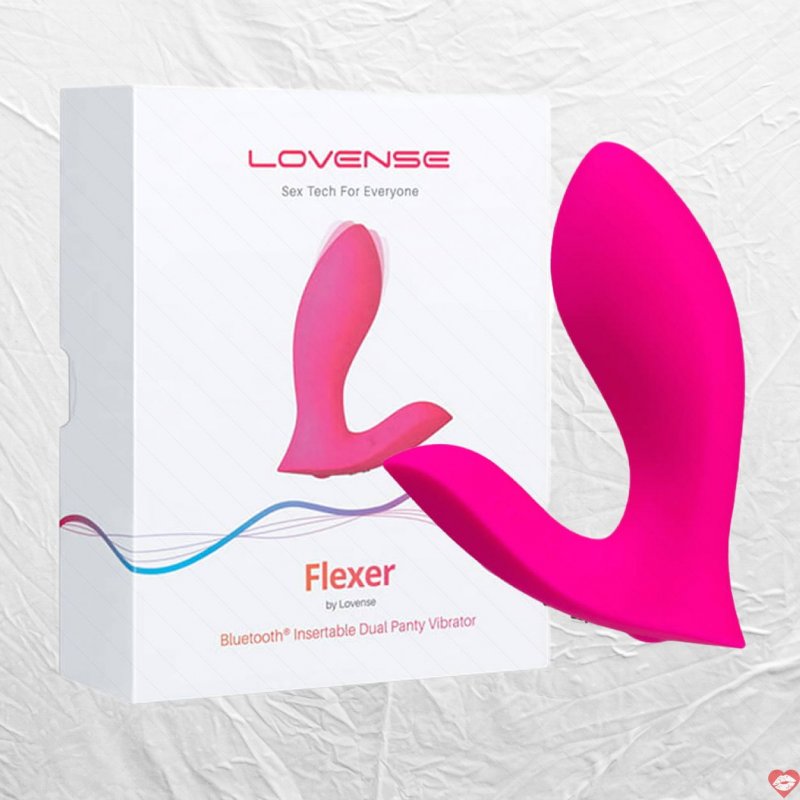 Trứng rung Lovense Flexer rung mạnh điều khiển từ xa tiện lợi 