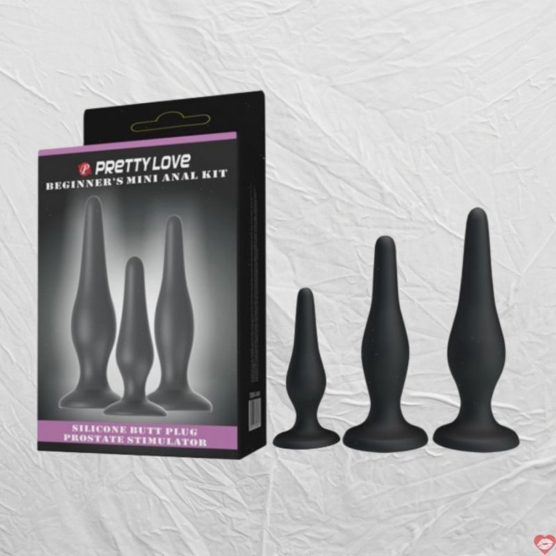 Bộ dụng cụ kích thích hậu môn Pretty Love Mini Anal Kit