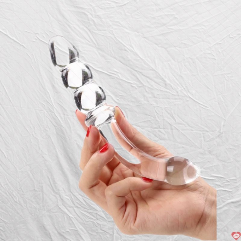 Lovetoy Glass Romance sextoy hậu môn cao cấp 2 đầu khác nhau