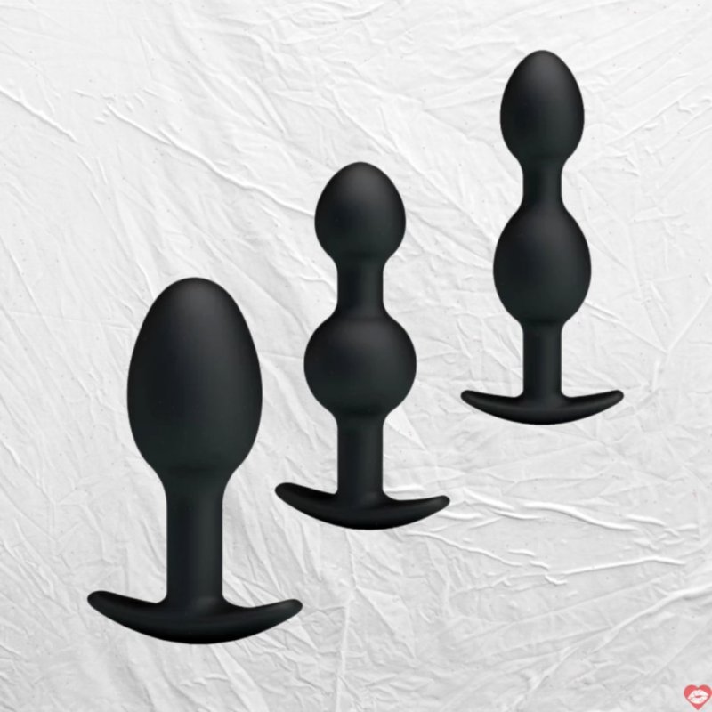 Pretty Love Anal Balls silicone mềm mịn có bi