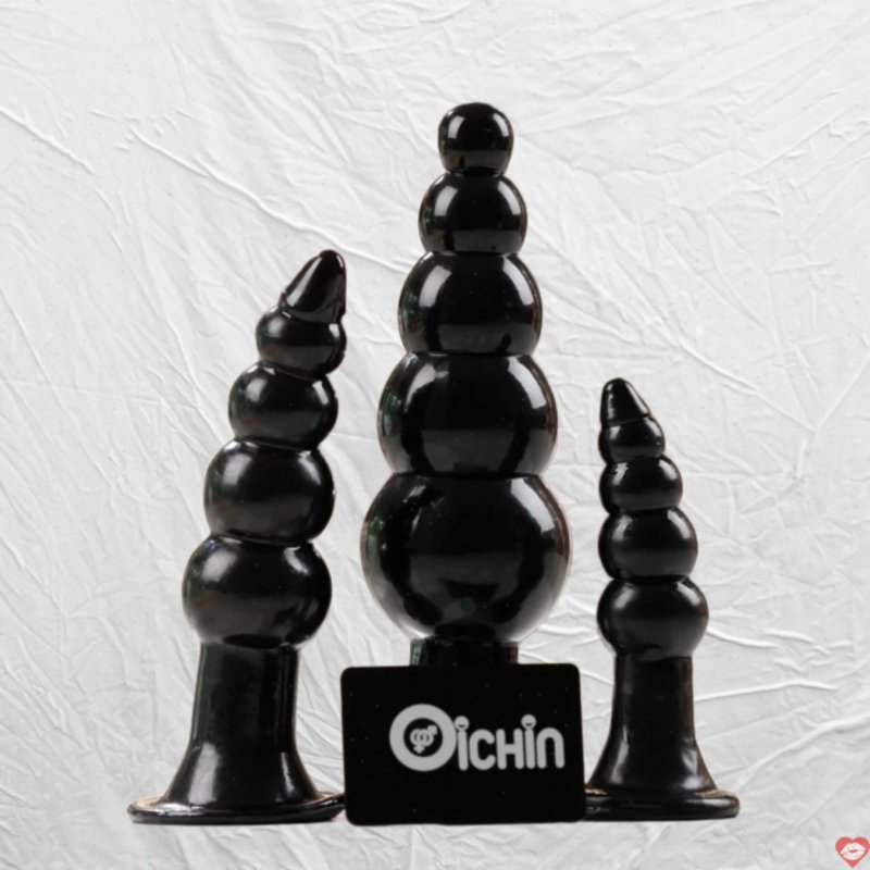 Bộ ba phích cắm hậu môn Chisa Rubicon silicone mềm mại