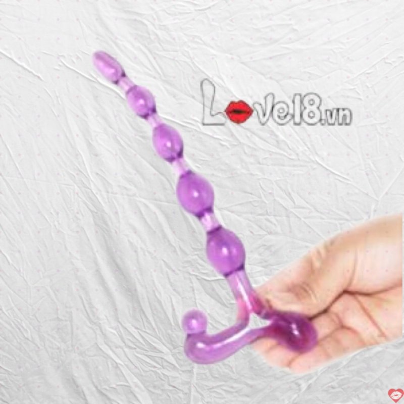 Dụng cụ massage hậu môn dạng chuỗi silicone