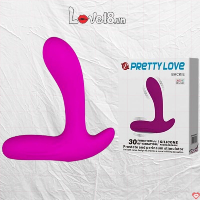 Dụng cụ kích thích hậu môn có rung Prettylove Backie