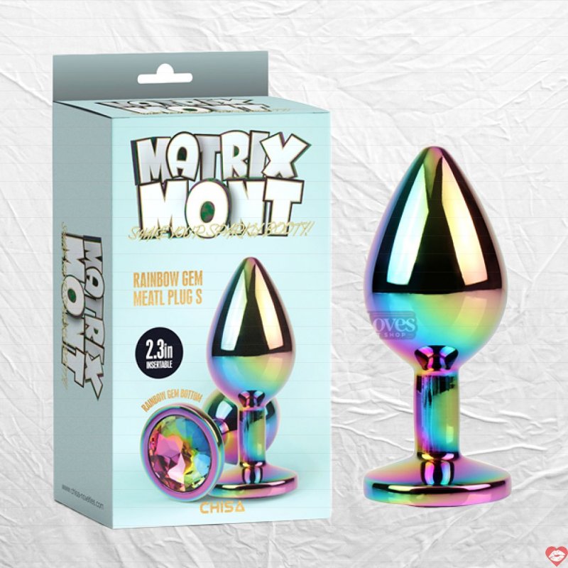 Phích Hậu Môn Inox MATRIX MONT Rainbow Gem