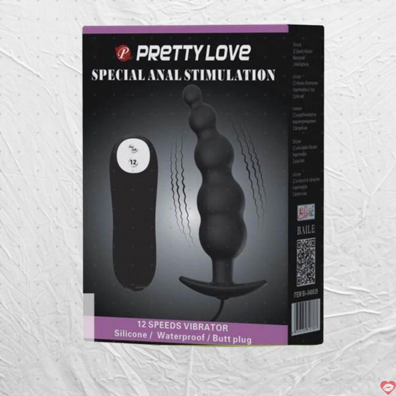 Pretty Love Special Anal máy massage hậu môn có rung 12 chế độ