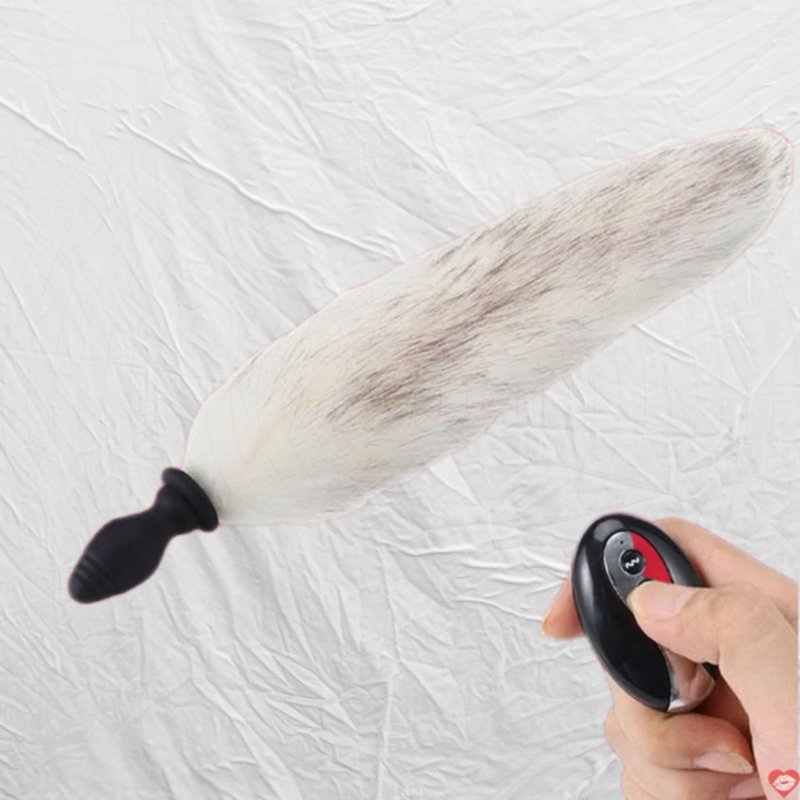 Phích cắm hậu môn đuôi cáo điều khiển từ xa 10 chế độ