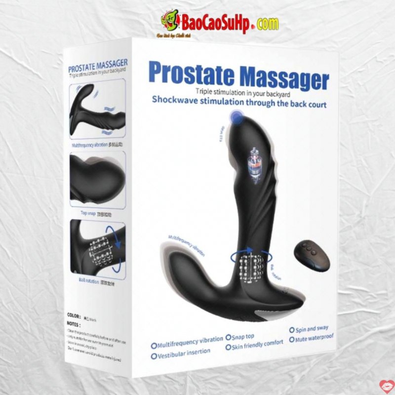 Máy massage hậu môn và tuyến tiền liệt Swing Shock Ale