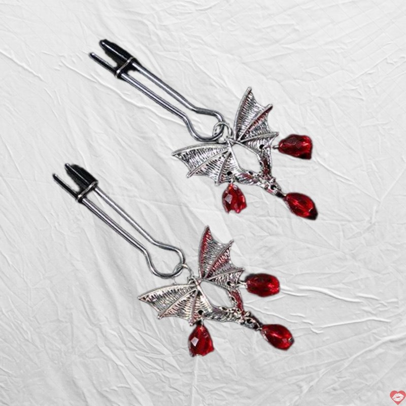 Bộ kẹp vú cánh dơi BDSM quyến rũ tính năng độc đáo 